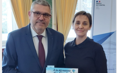 « À la découverte du Cantal » présenté au Préfet du Cantal